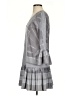 Halston Heritage 100% Polyester Gray Casual Dress Size XS - photo 5