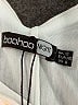 Boohoo 100% Polyester Metallic Silver Cocktail Dress Size 8 - photo 7