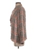 J.Jill 100% Rayon Plaid Gray Long Sleeve Blouse Size XS - photo 5