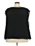 DR2 100% Polyester Black Sleeveless Blouse Size 3X - photo 1