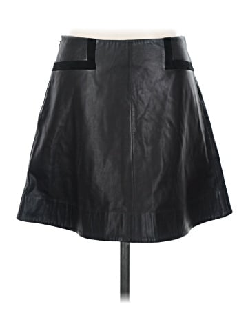 Rag & Bone Leather Skirt (view 2)
