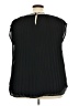 DR2 100% Polyester Black Sleeveless Blouse Size 3X - photo 2