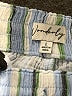 wonderly 100% Cotton Stripes Blue Casual Pants Size L - photo 7