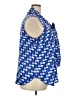 Bar III Blue Sleeveless Blouse Size 2X - photo 4