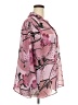 Fashion Bug Print Pink Long Sleeve Blouse Size XXL (estimated) - photo 4