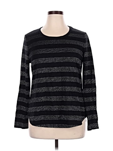 Liz Claiborne Long Sleeve T-Shirt (view 1)