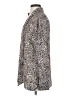 Etcetera 100% Polyester Animal Print Silver Long Sleeve Blouse Size 4 - photo 5