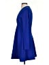 Essentiel Antwerp 100% Polyester Solid Blue Casual Dress Size EU 36 / US 6 - photo 5
