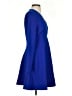 Essentiel Antwerp 100% Polyester Solid Blue Casual Dress Size EU 36 / US 6 - photo 4