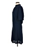 MNG Suit Solid Blue Casual Dress Size M - photo 5