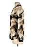 Dna Couture Print Gold Long Sleeve Blouse Size L - photo 5