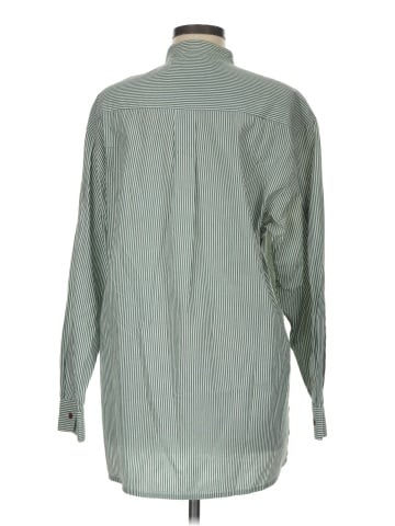 British Khaki Long Sleeve Button-Down Shirt (view 2)