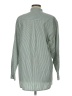 British Khaki Green Long Sleeve Button-Down Shirt Size 8 - photo 2