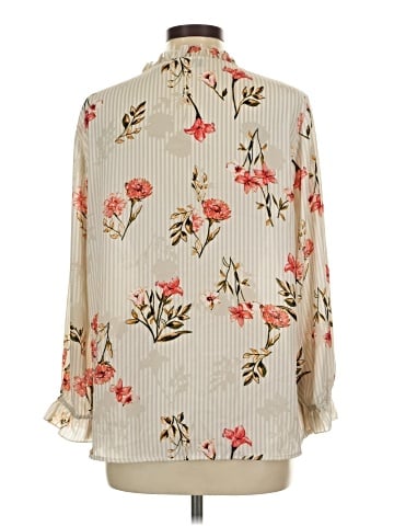 Ivanka Trump Long Sleeve Blouse (view 2)