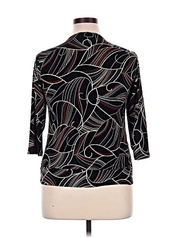 Lane Bryant Outlet 3/4 Sleeve Blouse (view 2)