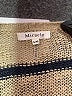 Miracle 100% Cotton Stripes Tan Pullover Sweater Size S - photo 7