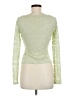 Reformation Green Long Sleeve Top Size M - photo 2
