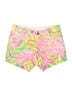 Lilly Pulitzer 100% Cotton Paisley Pink Shorts Size 2 - photo 1