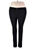 Roaman's Solid Black Casual Pants Size 18 - photo 1