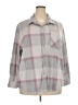 Falls Creek Gray 3/4 Sleeve Blouse Size 2X - photo 1