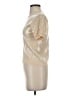 Zara Metallic Gold Short Sleeve Turtleneck Size S - photo 5