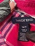 Lands' End 100% Cotton Plaid Pink Long Sleeve Button-Down Shirt Size 14 (tall) - photo 7