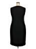 Kasper Solid Black Cocktail Dress Size 18 - photo 2