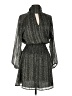 Veronica M. 100% Polyester Animal Print Black Cocktail Dress Size M - photo 1