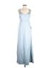 Social 100% Polyester Blue Casual Dress Size 6 - photo 1
