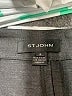 St. John Gray Wool Pants Size 12 - photo 7