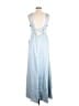 Social 100% Polyester Blue Casual Dress Size 6 - photo 2
