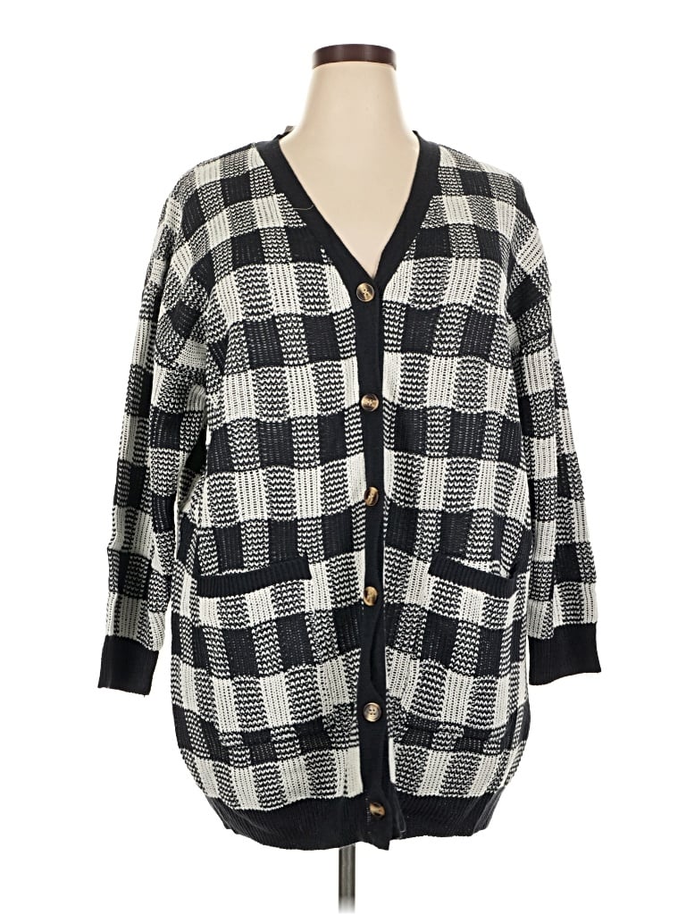 Bloomchic Cardigan Sweater In Black