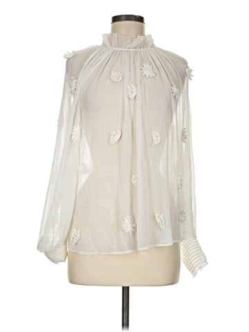 French Connection Long Sleeve Blouse (view 1)