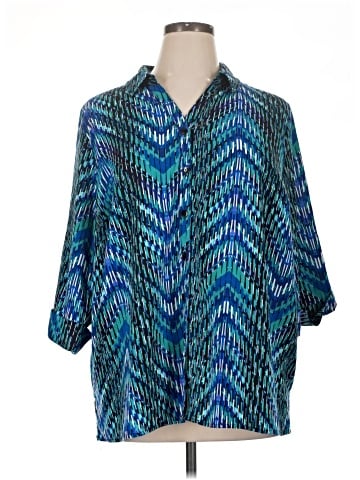Catherines 3/4 Sleeve Blouse (view 1)