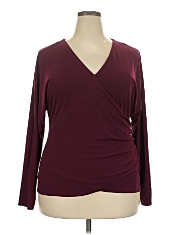 INC International Concepts Long Sleeve Top (view 1)