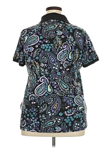 Woman Within Short Sleeve Blouse (view 2)