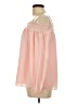 Sugar Lips 100% Polyester Pink 3/4 Sleeve Blouse Size L - photo 5