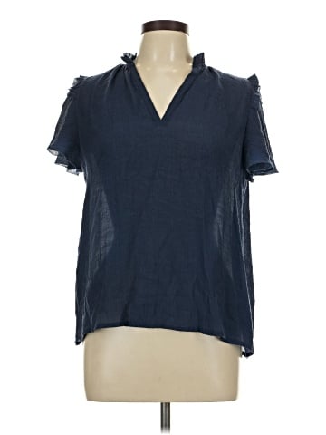 KLD Signature Short Sleeve Blouse (view 1)