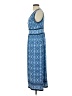 Max Studio Paisley Blue Casual Dress Size S - photo 5