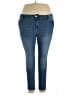 Old Navy Solid Blue Jeans Size 18 - photo 1
