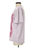 Romwe 100% Polyester Stars Pink Short Sleeve T-Shirt Size S - photo 5