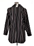 Torrid Stripes Black Coat Size 1X Plus (1) - photo 2