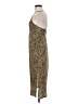 Silence and Noise 100% Polyester Animal Print Brown Cocktail Dress Size M - photo 5
