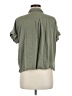 Lulus 100% Rayon Solid Green Short Sleeve Blouse Size M - photo 2