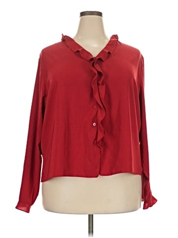 Laura Scott Long Sleeve Blouse (view 1)