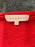 Sandro Red Short Sleeve Top Size Sm (1) - photo 7