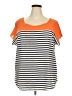 Twiggy Orange Short Sleeve Top Size 2X - photo 1