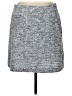 Lou & Grey Tweed Gray Casual Skirt Size L - photo 1
