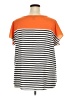 Twiggy Orange Short Sleeve Top Size 2X - photo 2
