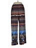 Melissa Paige Print Blue Casual Pants Size L - photo 1